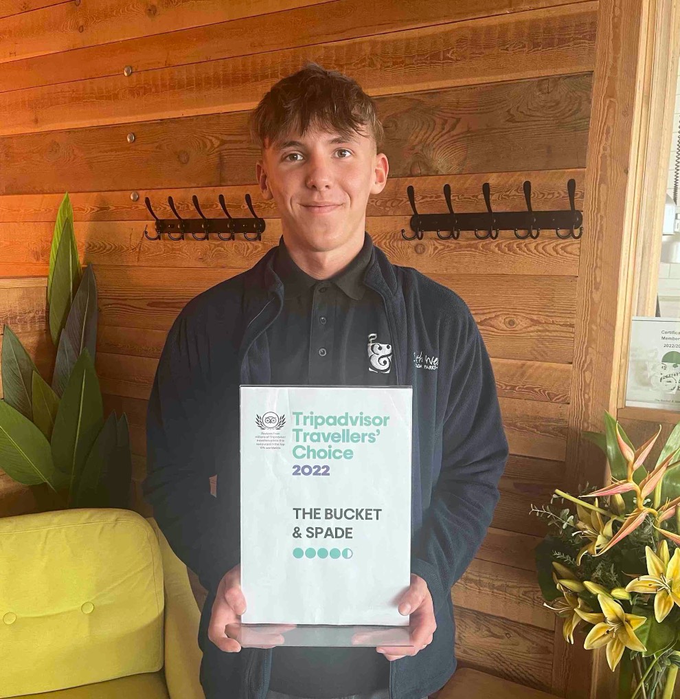 The Bucket & Spade Café Awarded Tripadvisor Travellers’ Choice Award